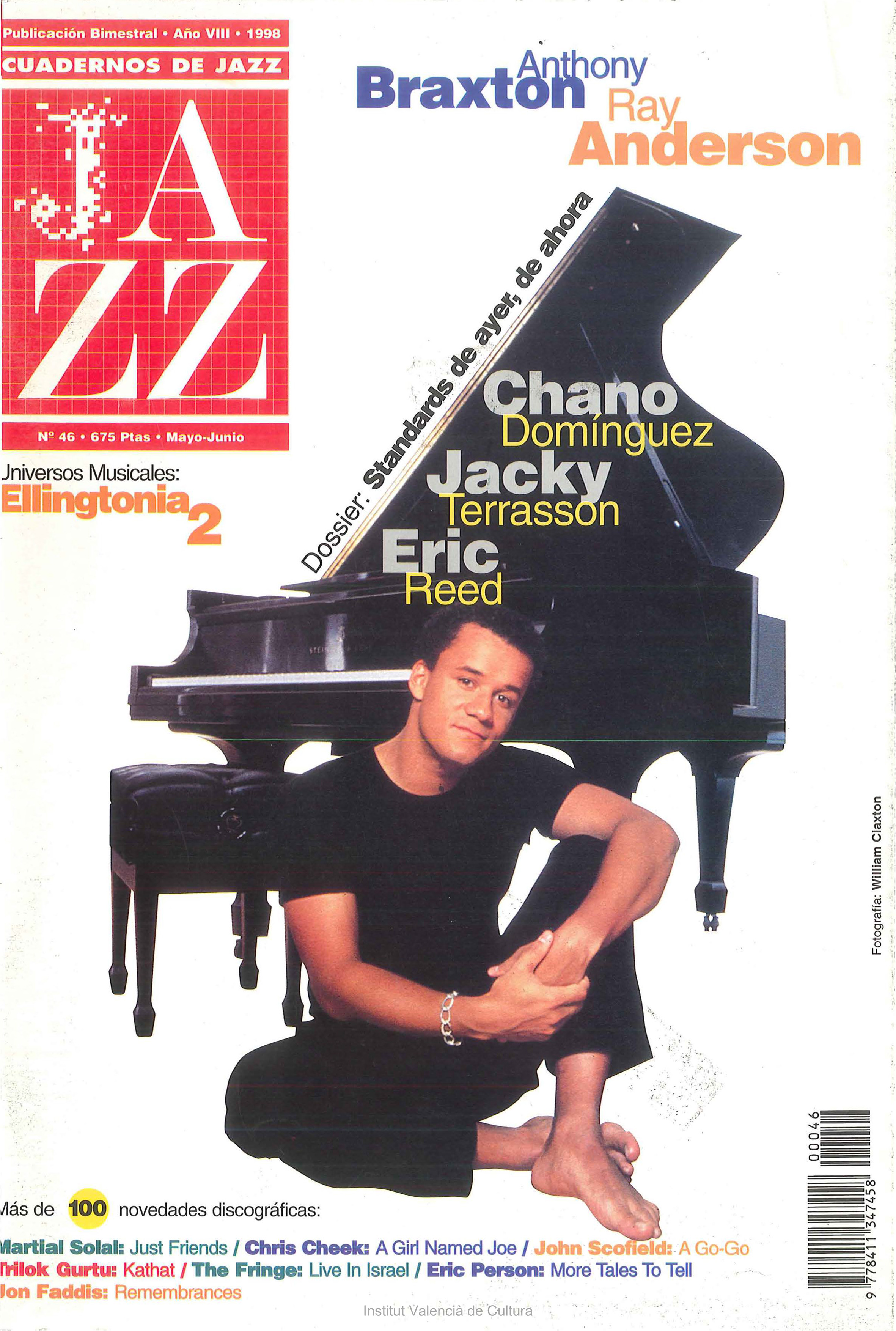 Cubierta del número 46 de la revista Cuadernos de Jazz